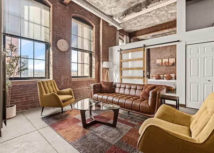 Luxury Industrial 2 Bedroom 2 Full Bath Strip District & Riverwalk